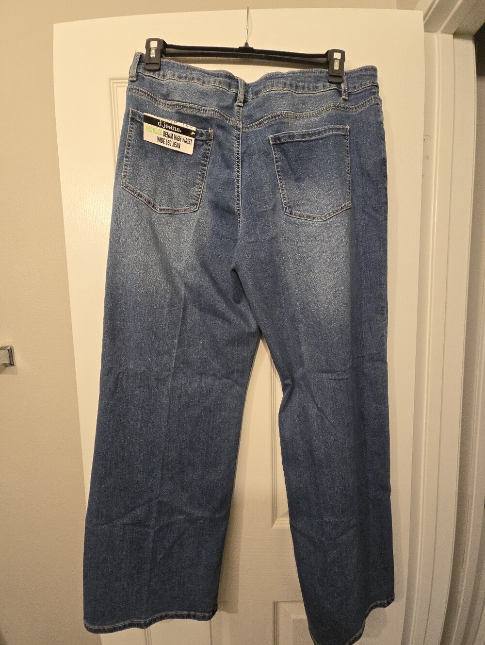 d. jeans Women's Bootcut Jeans - Mid Blue - Picture 2 of 2